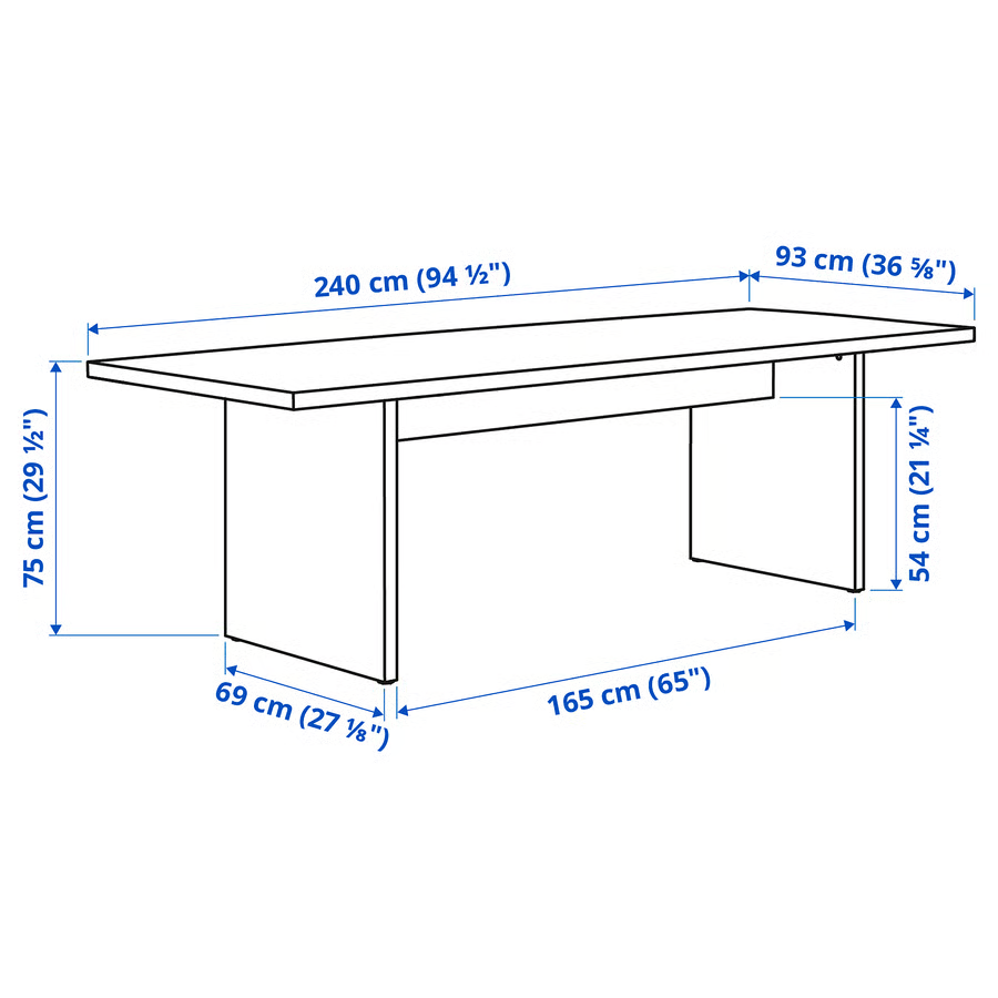 Used IKEA Conference Table